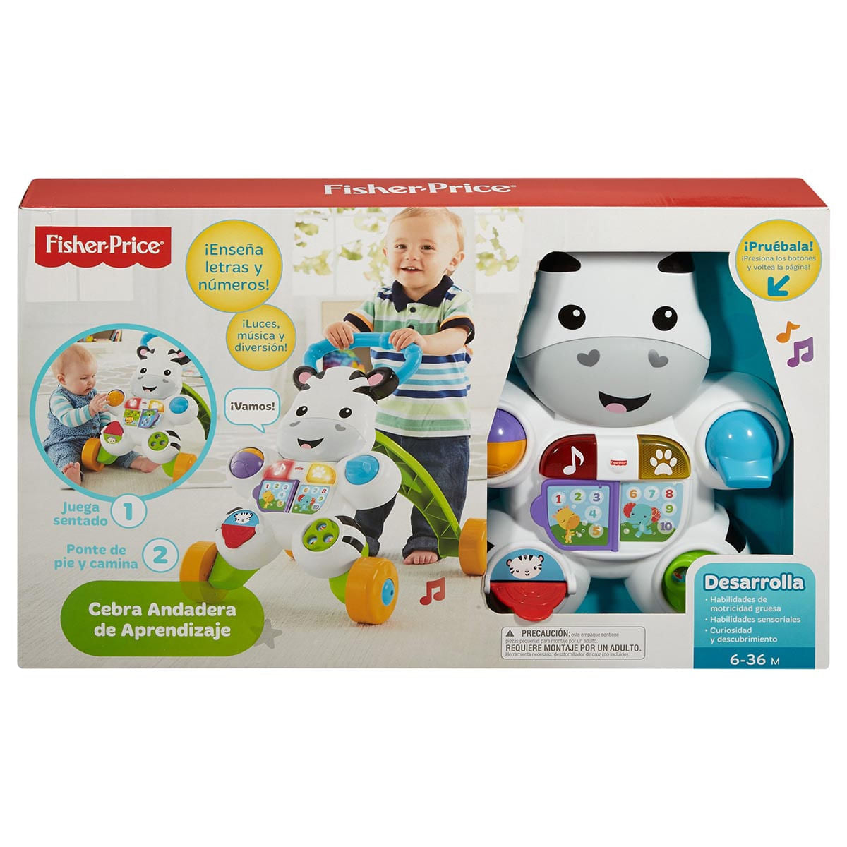 Fisher Price | Cebra Andadera de Aprendizaje