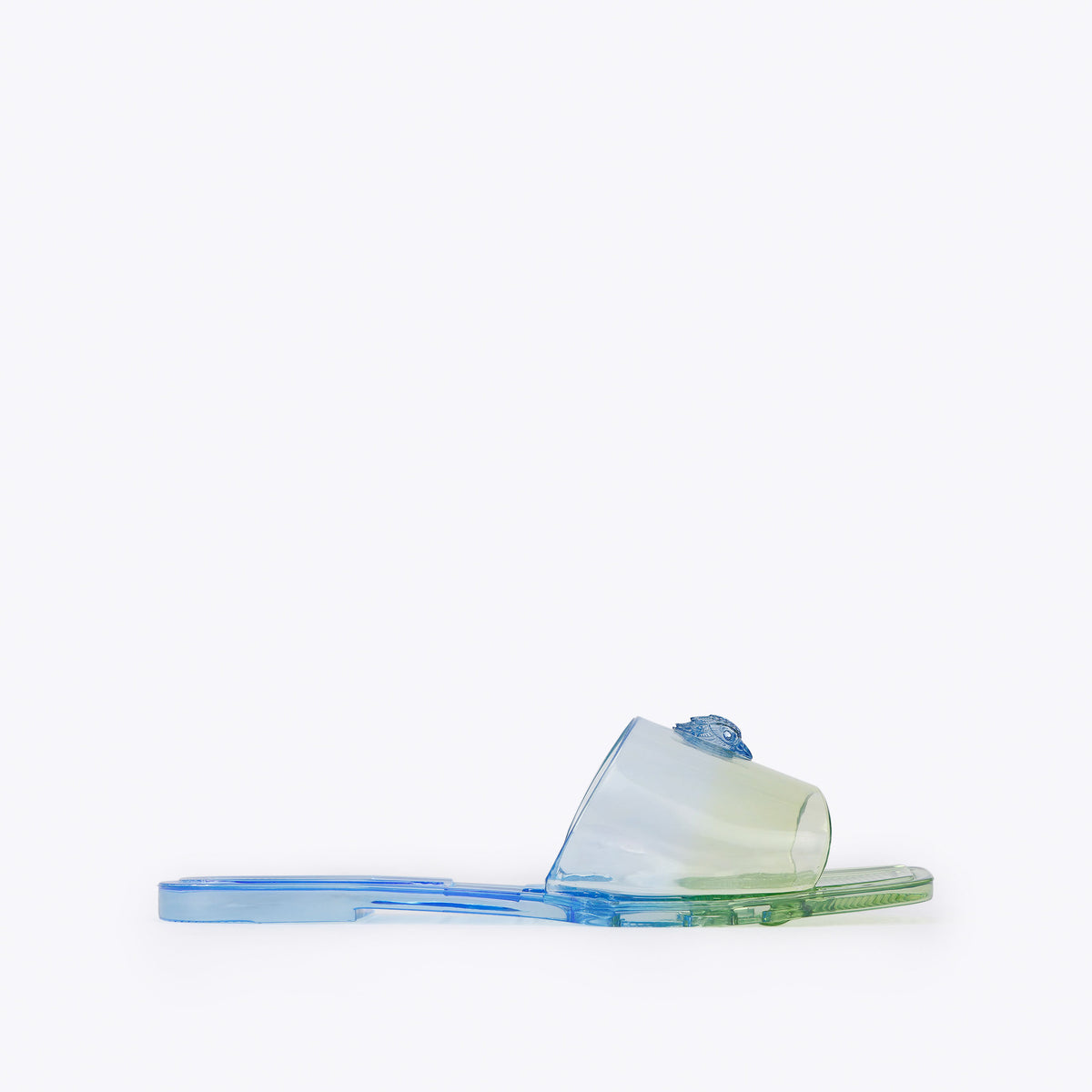 Kurt Geiger | Sandalias Mule Maddison Jelly Azul Ombré