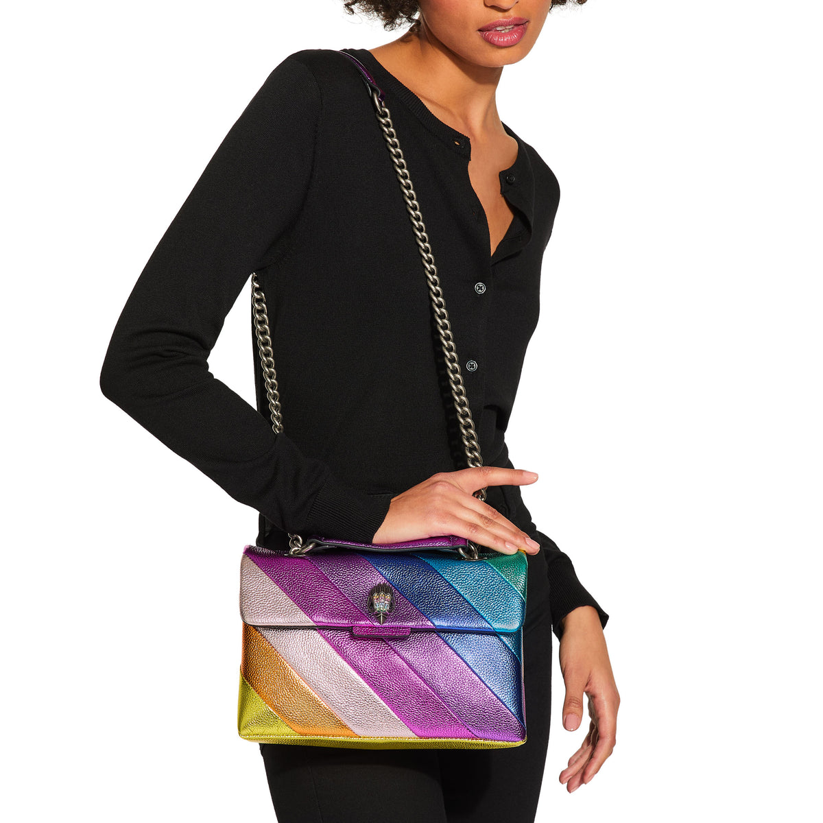 Kurt Geiger | Bolso Kensington Grande Arcoíris de Piel