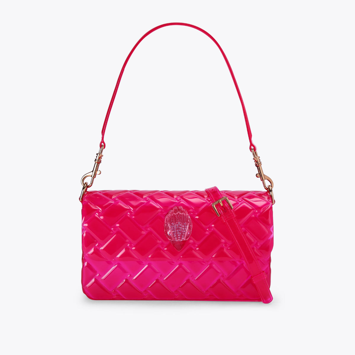 Kurt Geiger | Bolso Kensington Jelly Fucsia