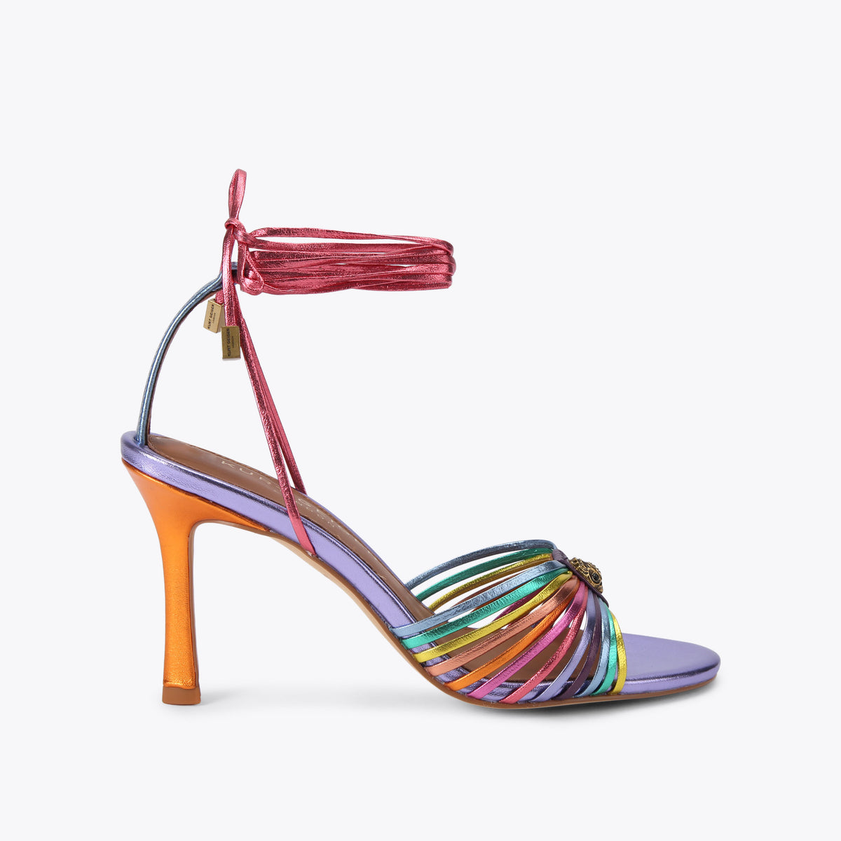 Kurt Geiger | Sandalias de Tacón Multi Strap Tie Multicolor