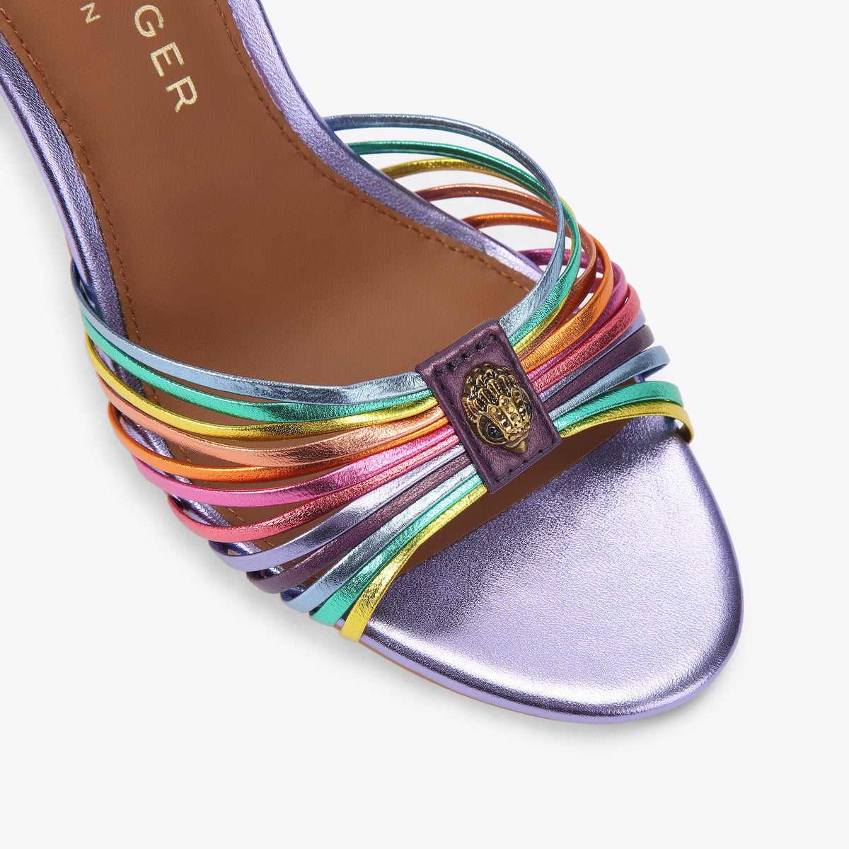 Kurt Geiger | Sandalias de Tacón Multi Strap Tie Multicolor