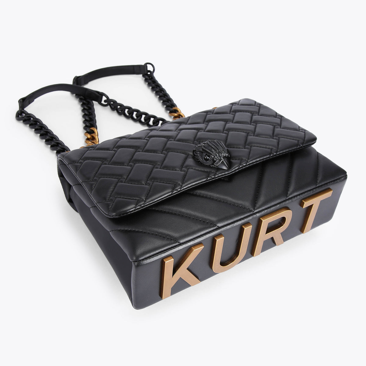 Kurt Geiger | Bolso Grande Kensington Kurt de Piel Negra
