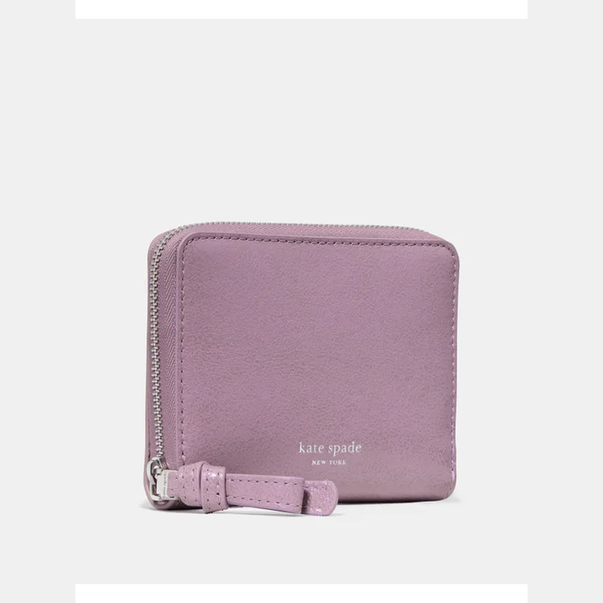 Kate Spade | Billetera Loop en cuero brillante – Violeta Market