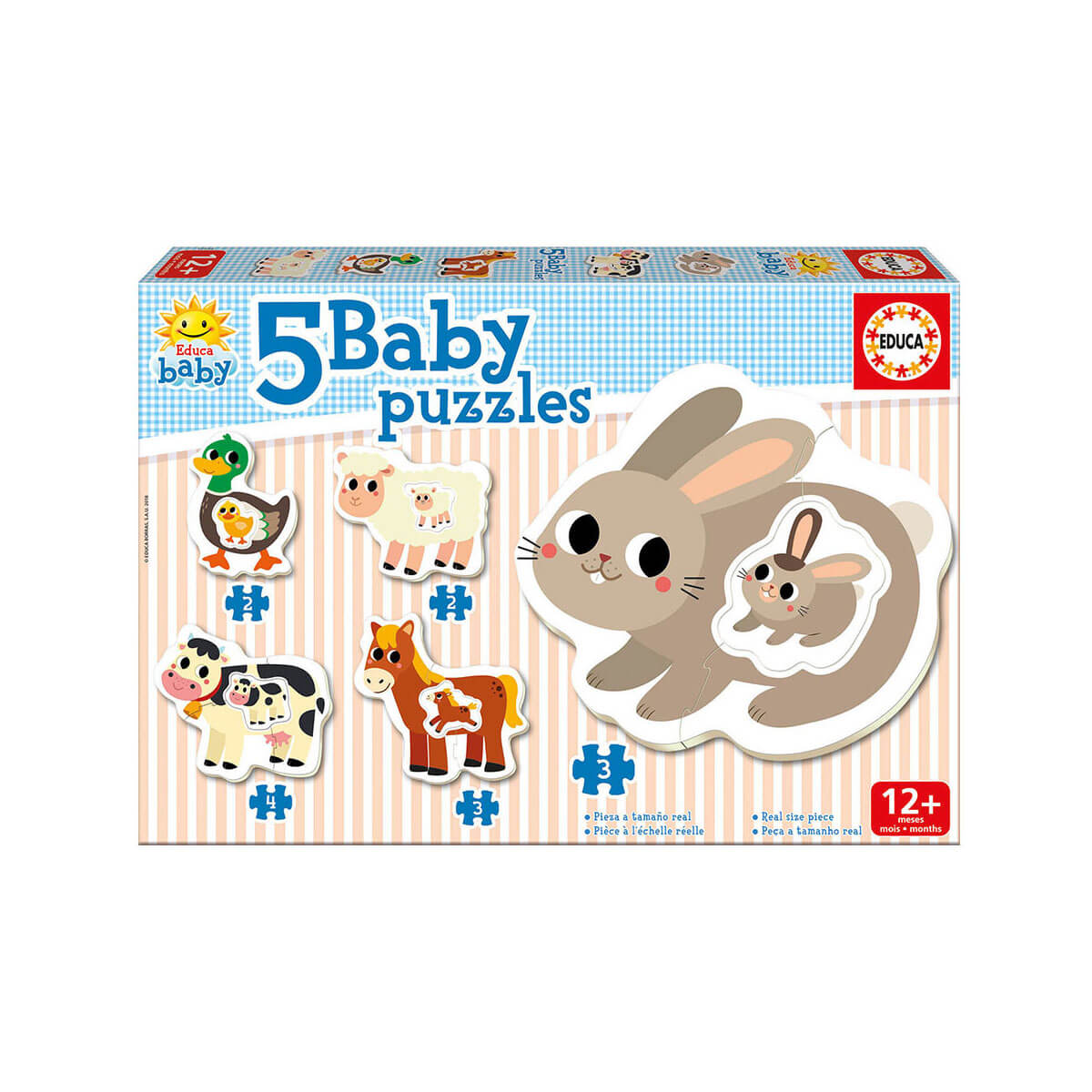 Educa | Baby Puzzle Animales de la Granja