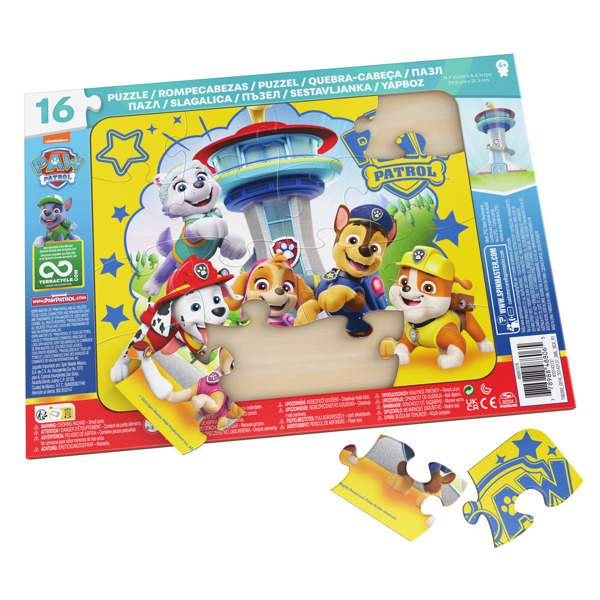 Paw Patrol  | Paw Patrol Rompecabezas 16 Pzs.