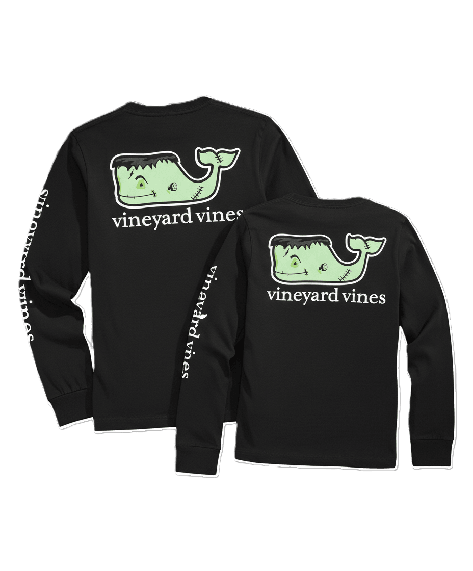Vineyard Vines  | Father & Son Camiseta Manga Larga Franken-Whale