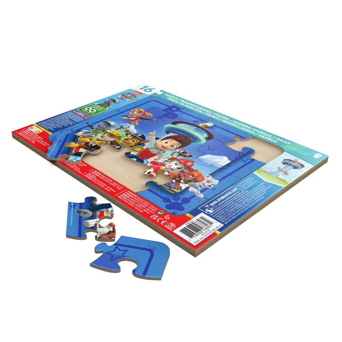 Paw Patrol  | Paw Patrol Rompecabezas 16 Pzs.