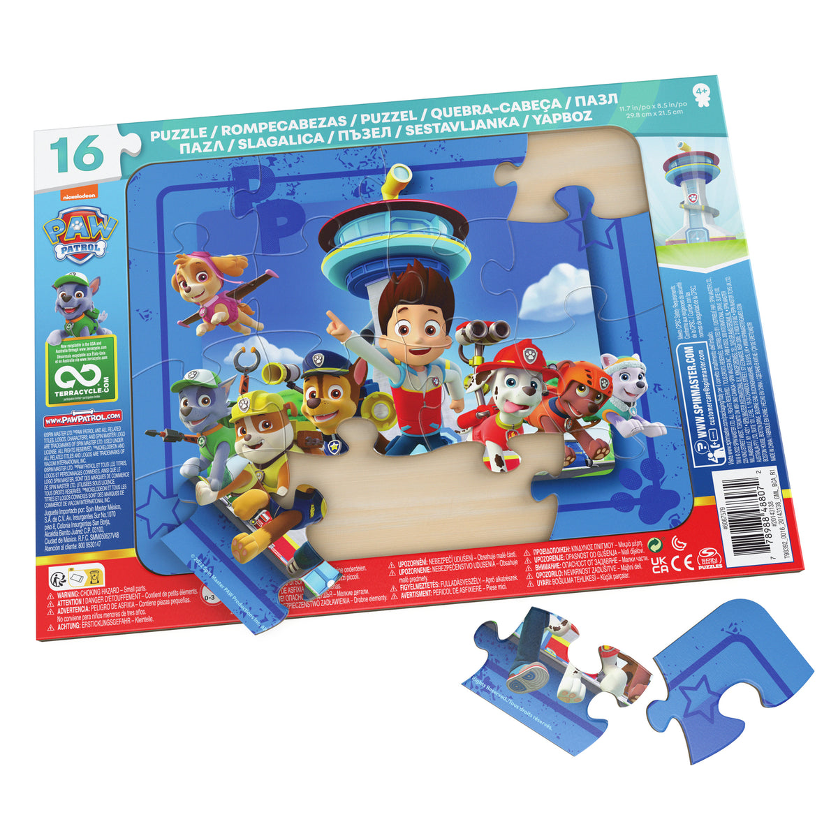 Paw Patrol  | Paw Patrol Rompecabezas 16 Pzs.