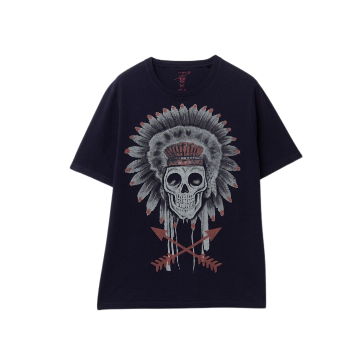 T-Shirt Skull Indian