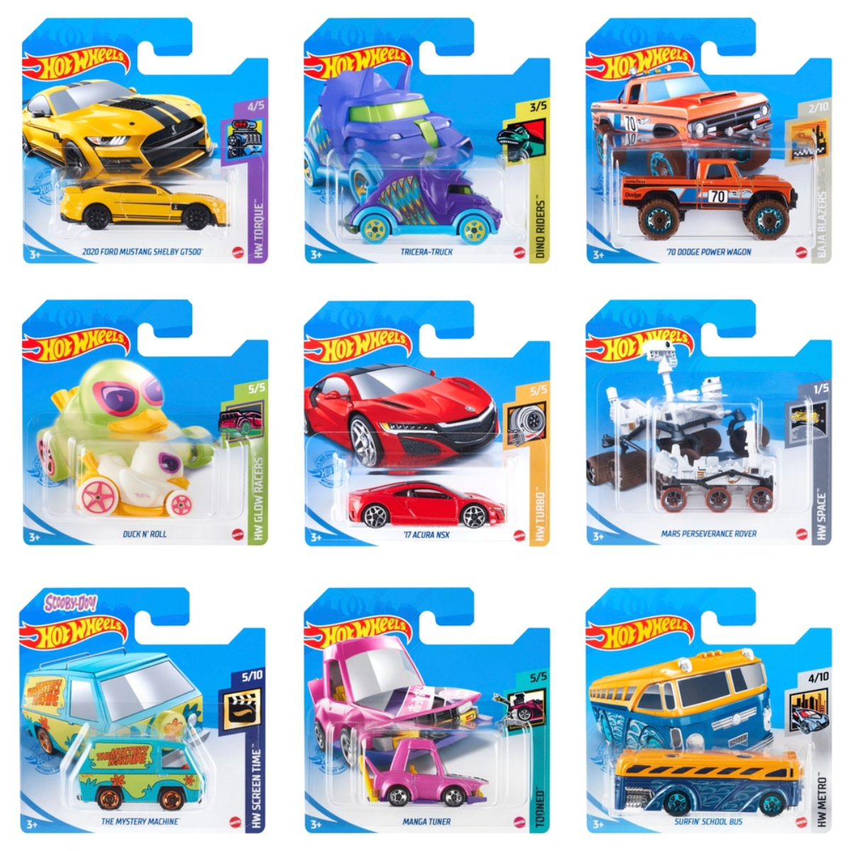 Hot Wheels Coche Pack 20 Vehículos - ToysManiatic