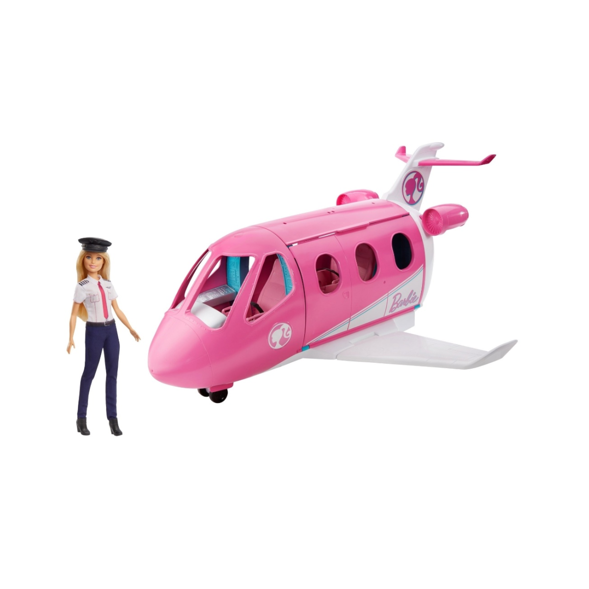 Barbie Avión Explora y Descubre