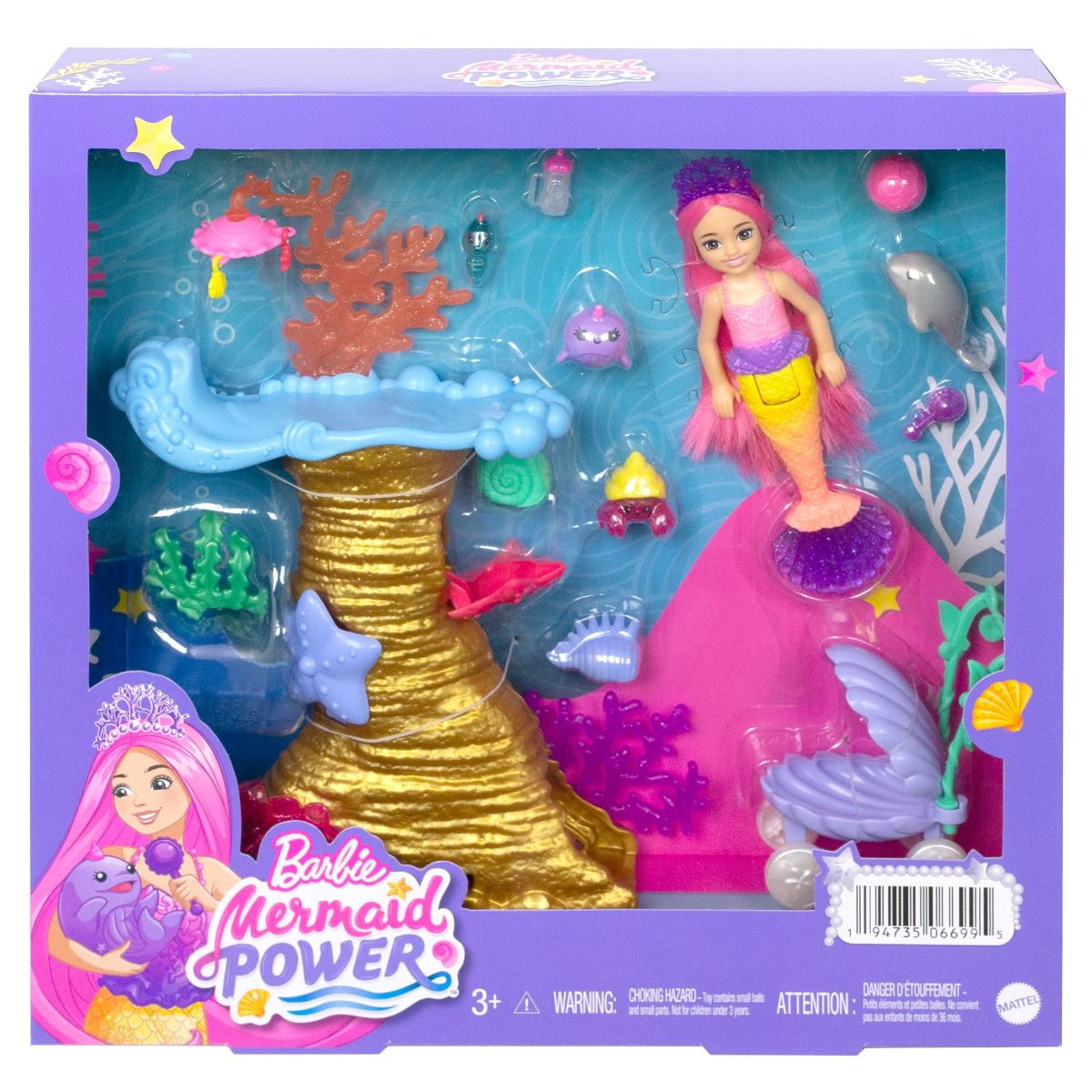 Mermaid Power Playset With Chelsea