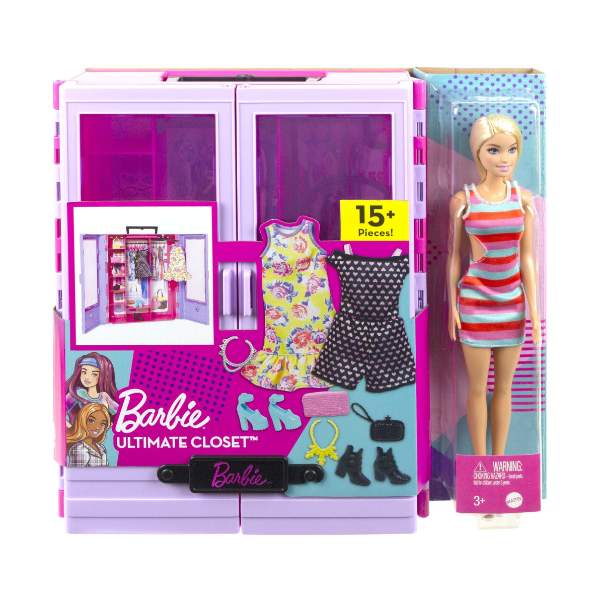 Ultimate Closet Doll and Playset
