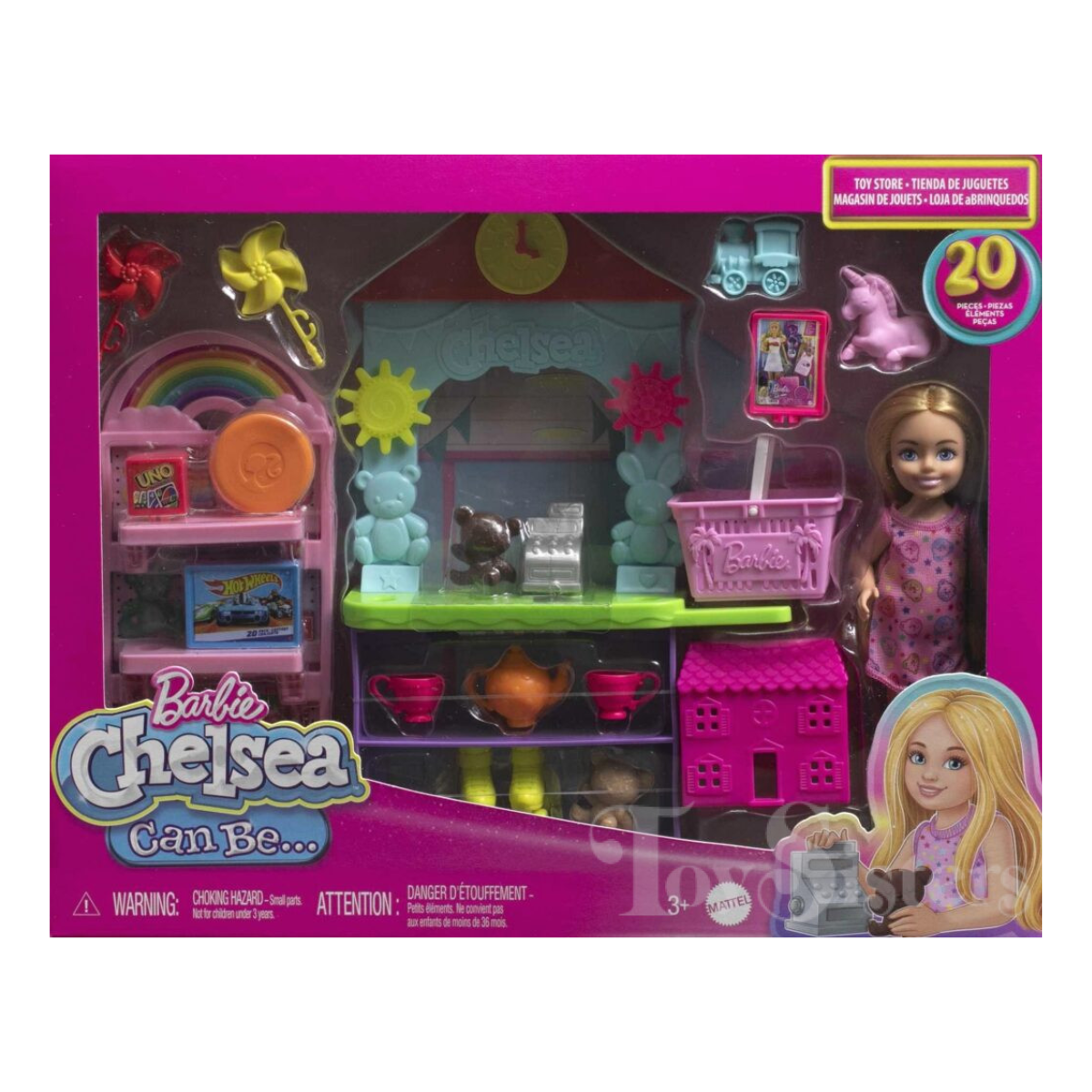 Juegos de barbie top chelsea va al baño