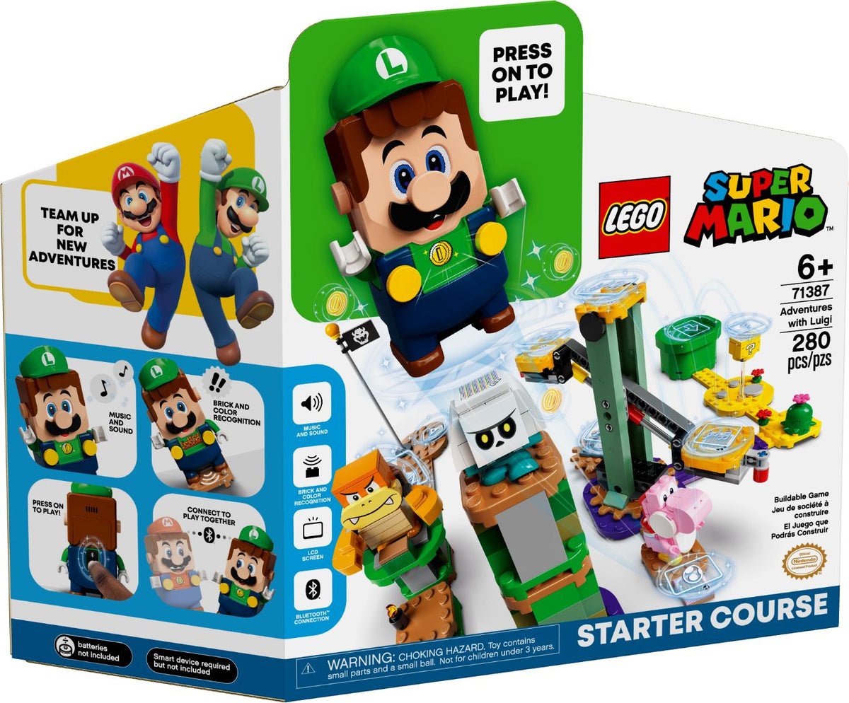 Super Mario Recorrido Inicial: Aventuras con Luigi