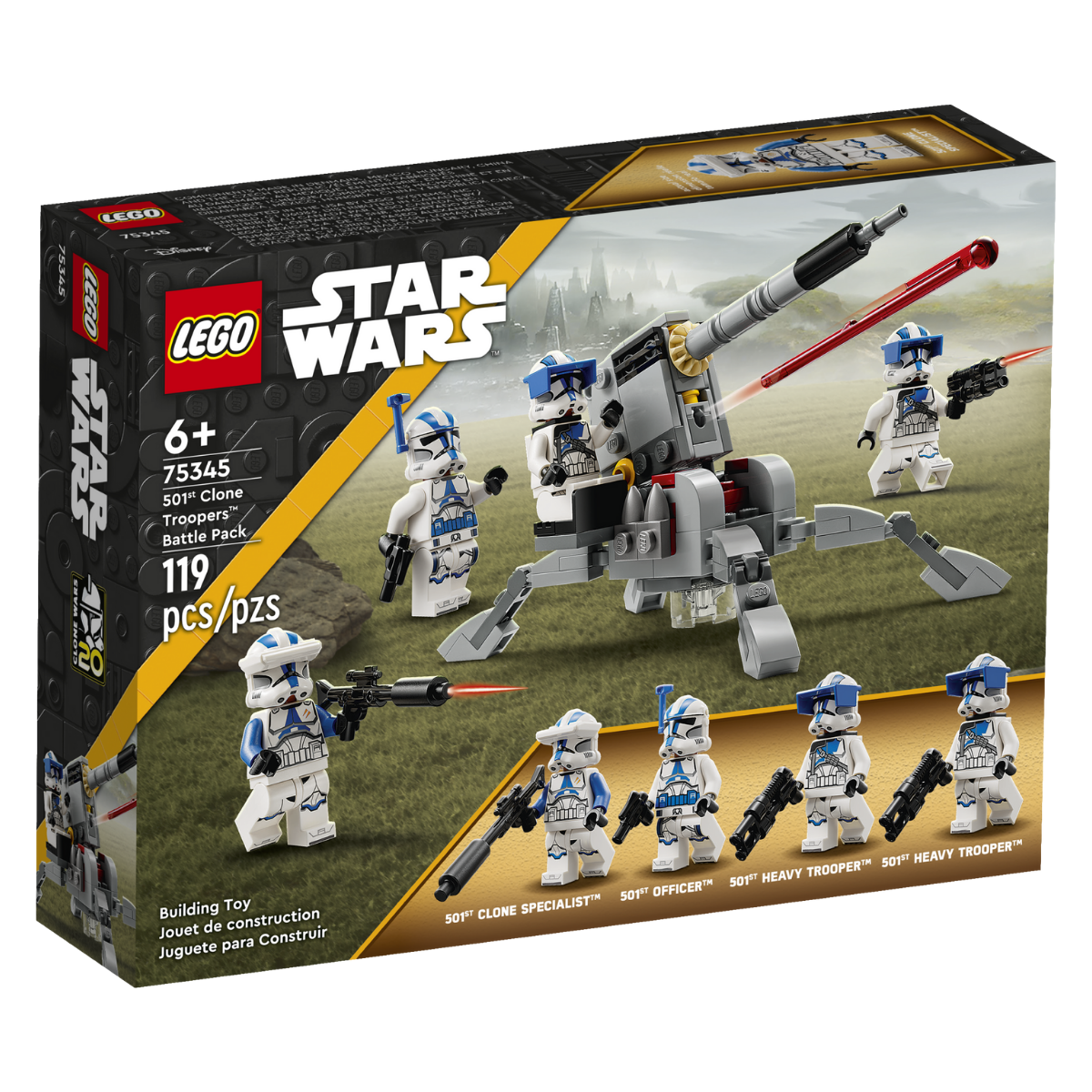 Star Wars 501 Clone Troopers Battle Pack
