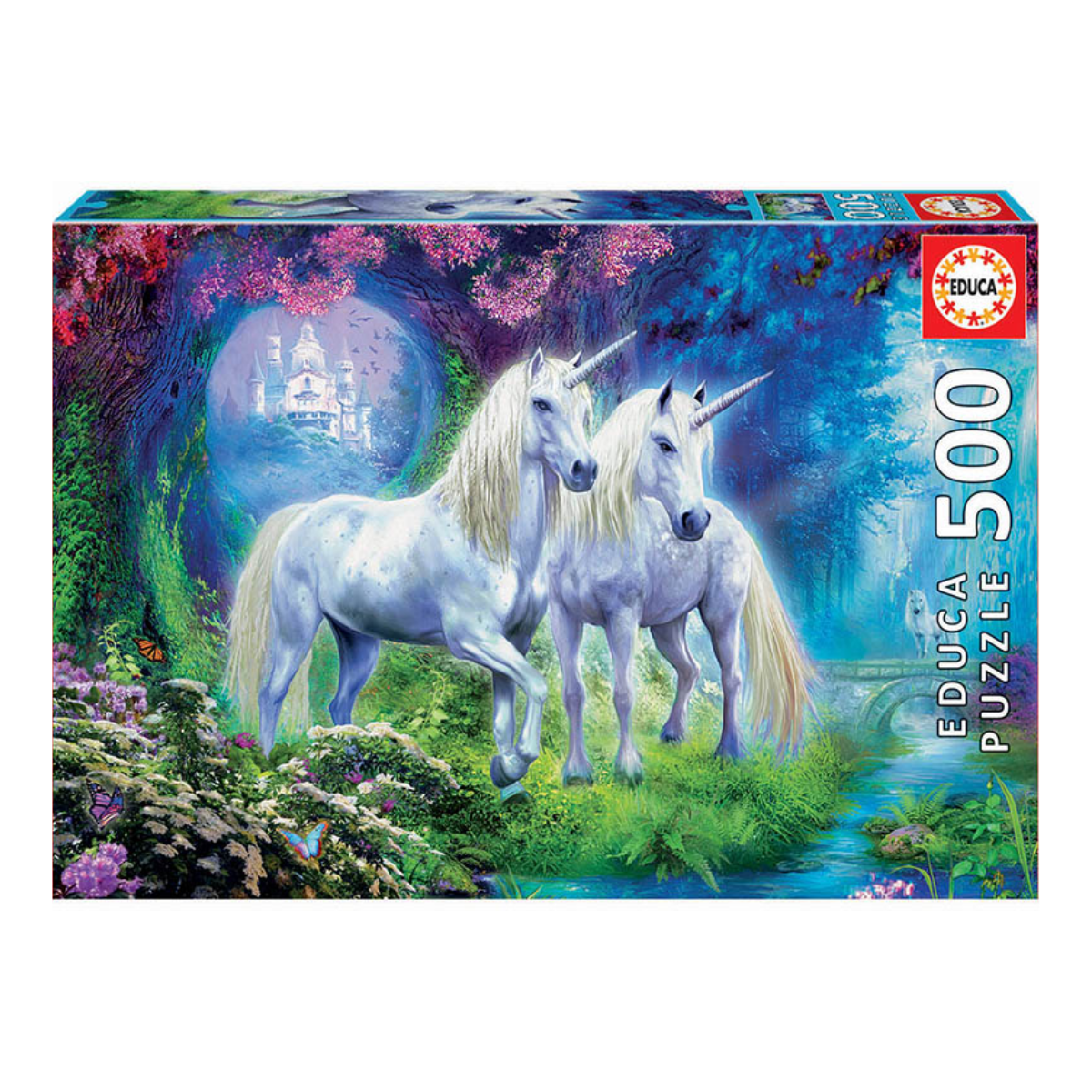 Puzzle 500 Unicornios en el Bosque