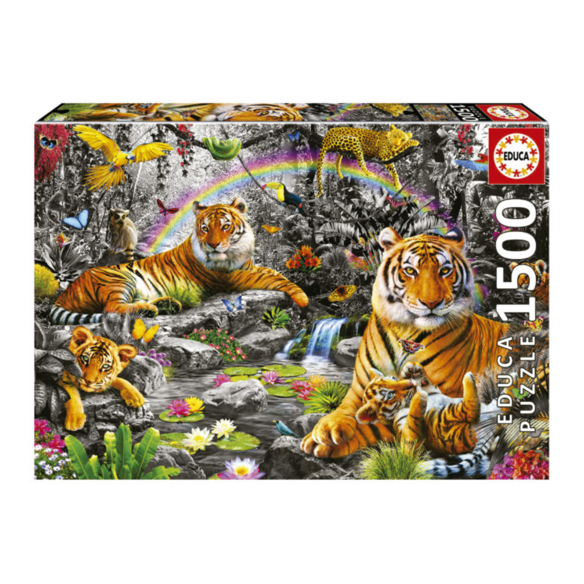 Puzzle 1500 Brillant Jungle