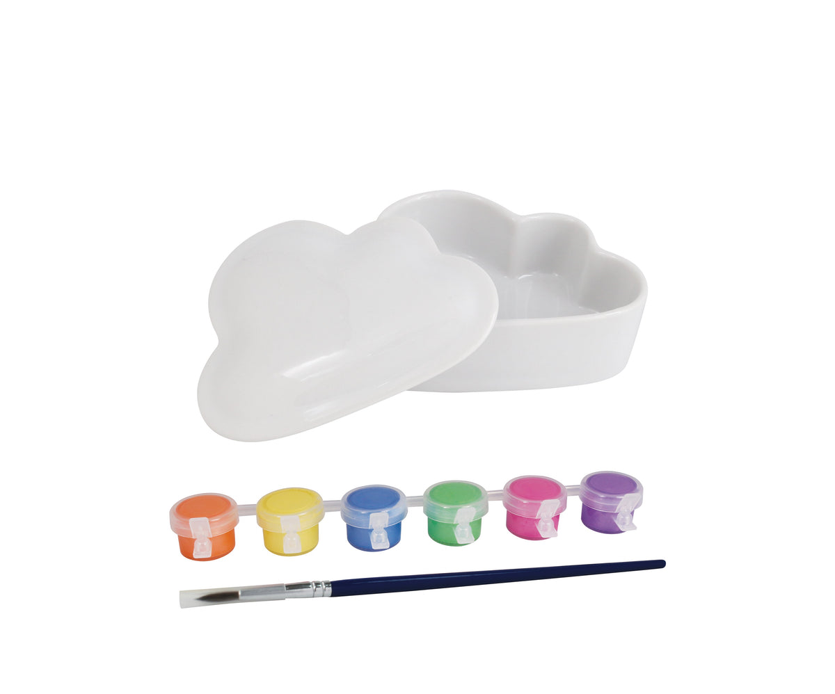 Champion Paint Your Own Cloud Shaped Tiny Box
