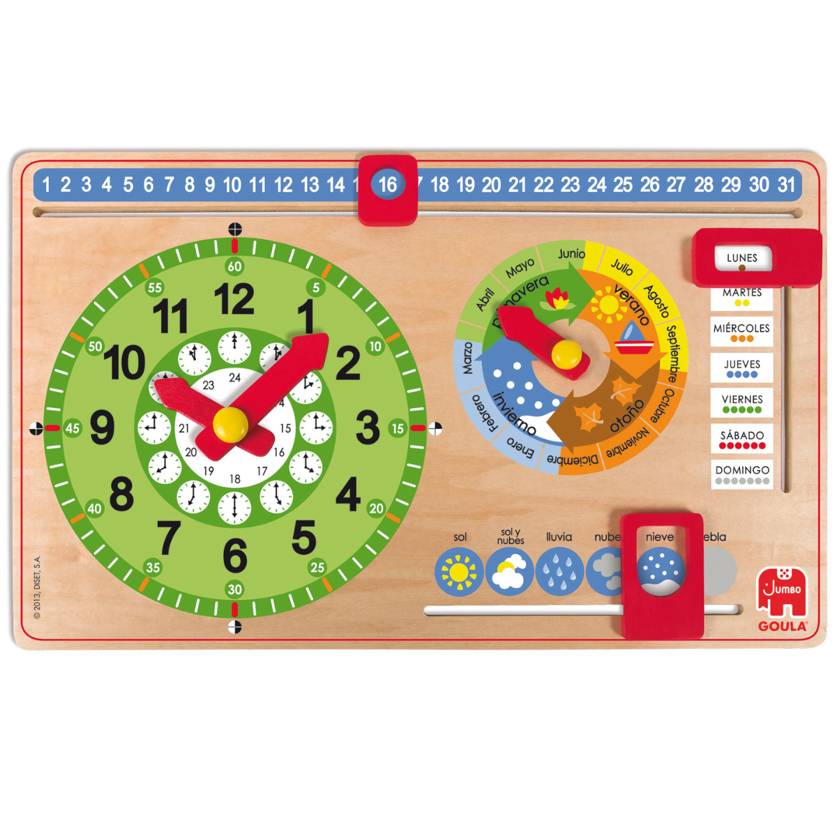 Reloj Calendario