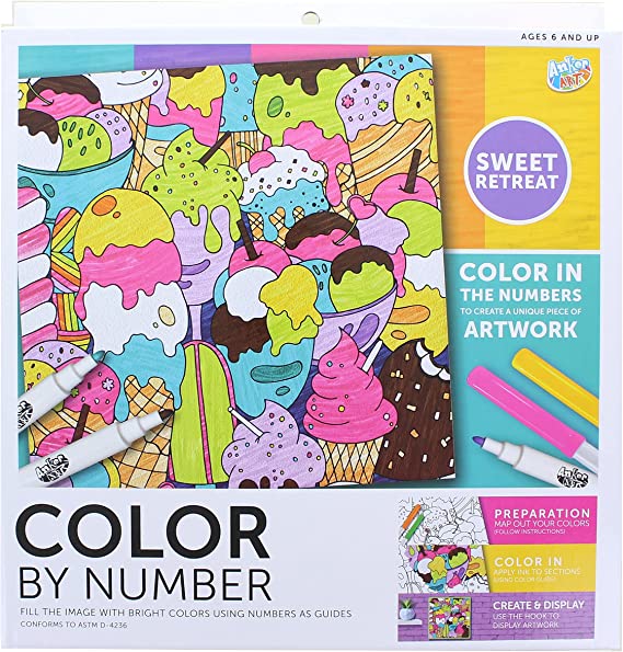 Color By Number Kit Assortme