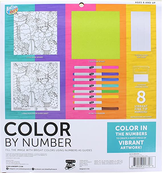 Color By Number Kit Assortme