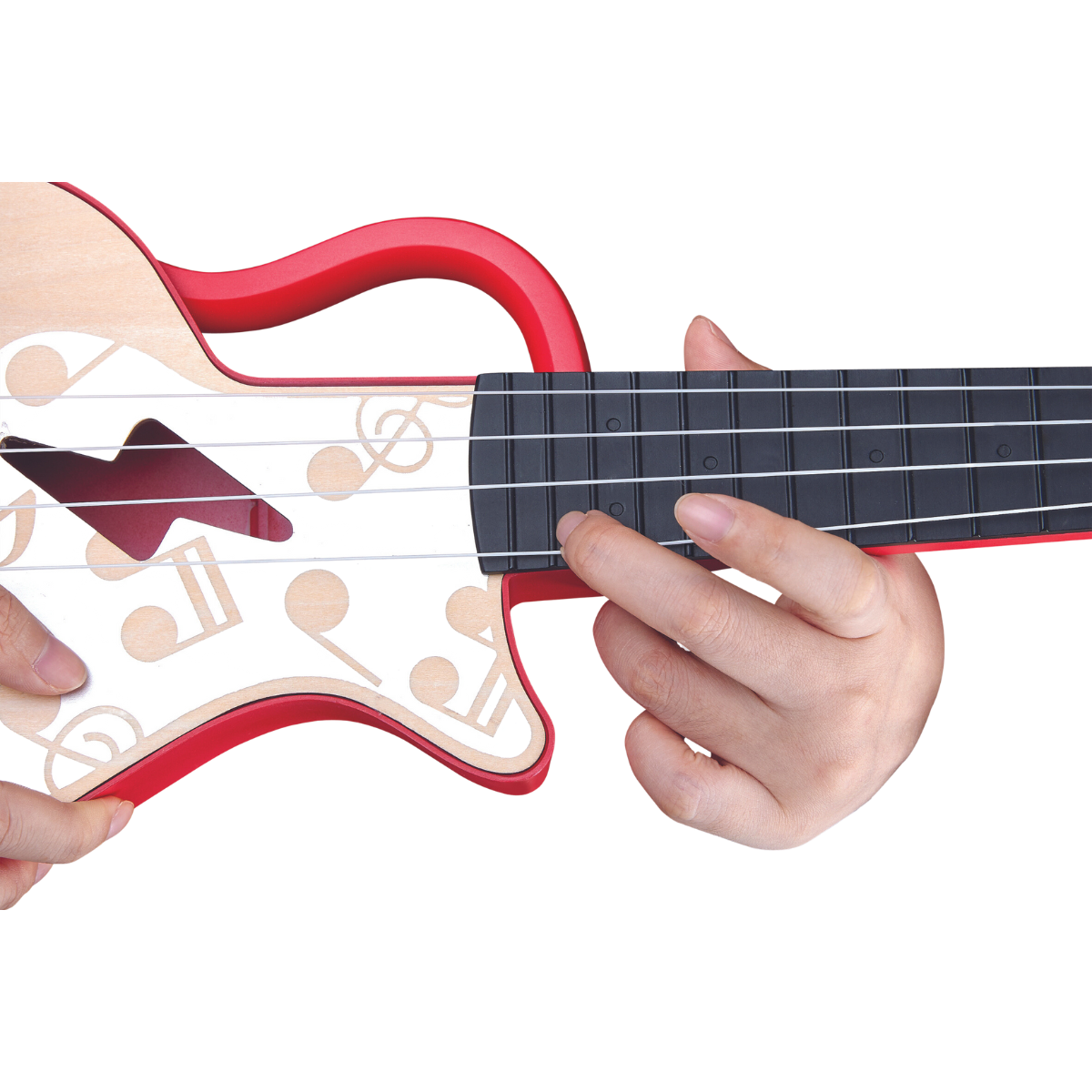 Learn with Lights Ukulele-Red