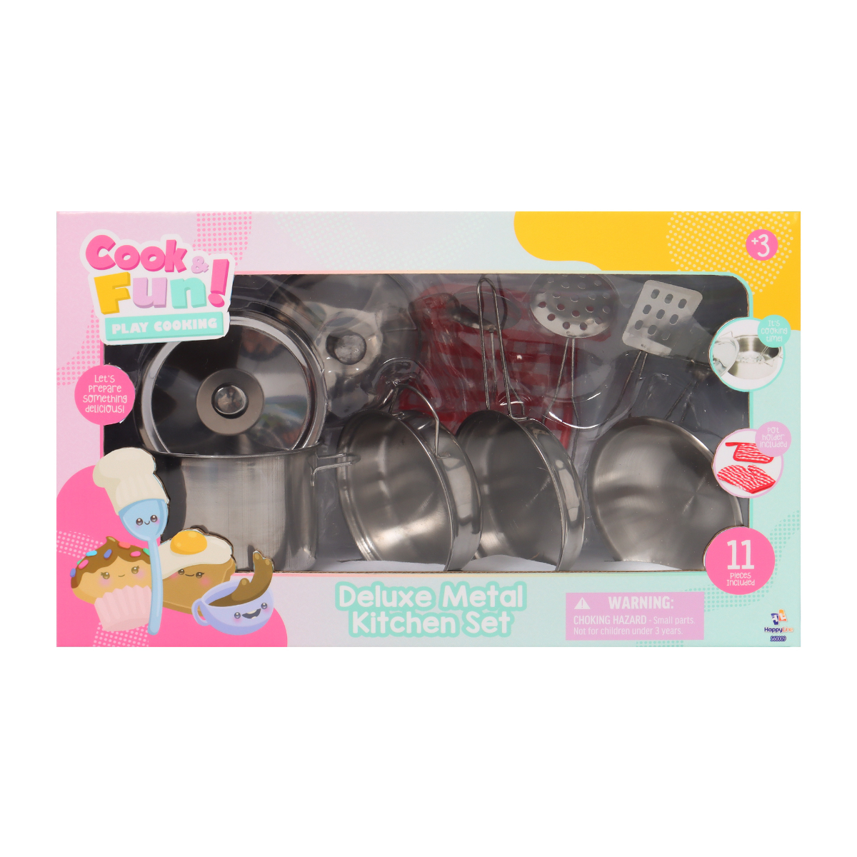 Deluxe Metal Kitchen Set