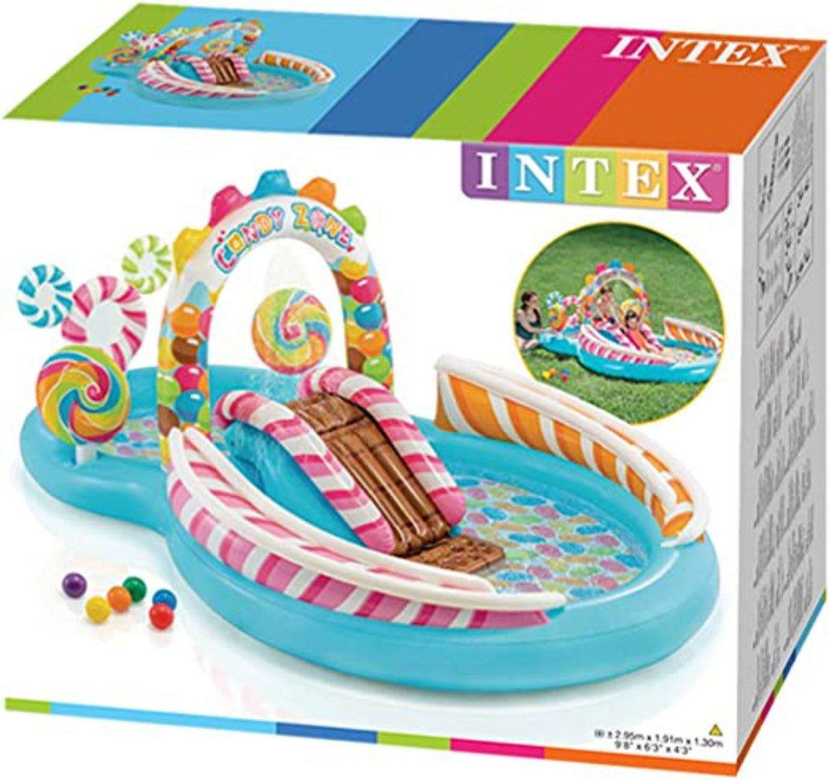 Intex Candy Zone Play Center 206lt