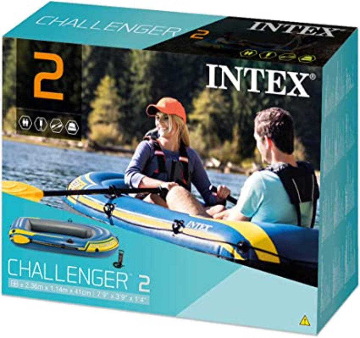 Intex Bote Challenger 2 Set