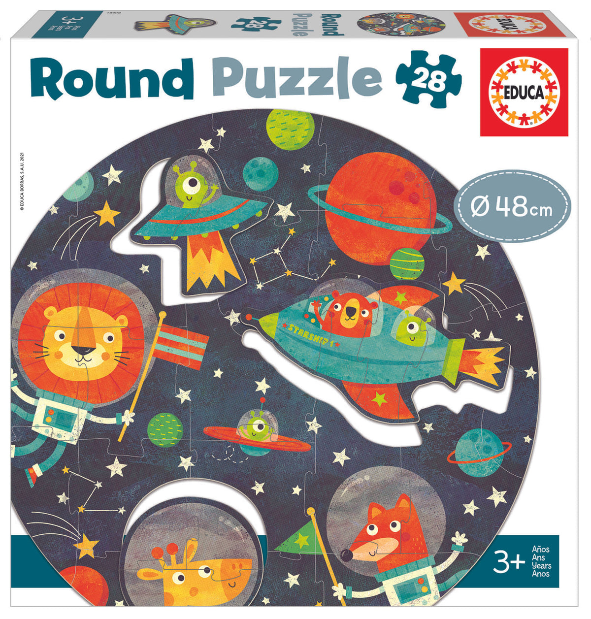 Round Puzzle The Space