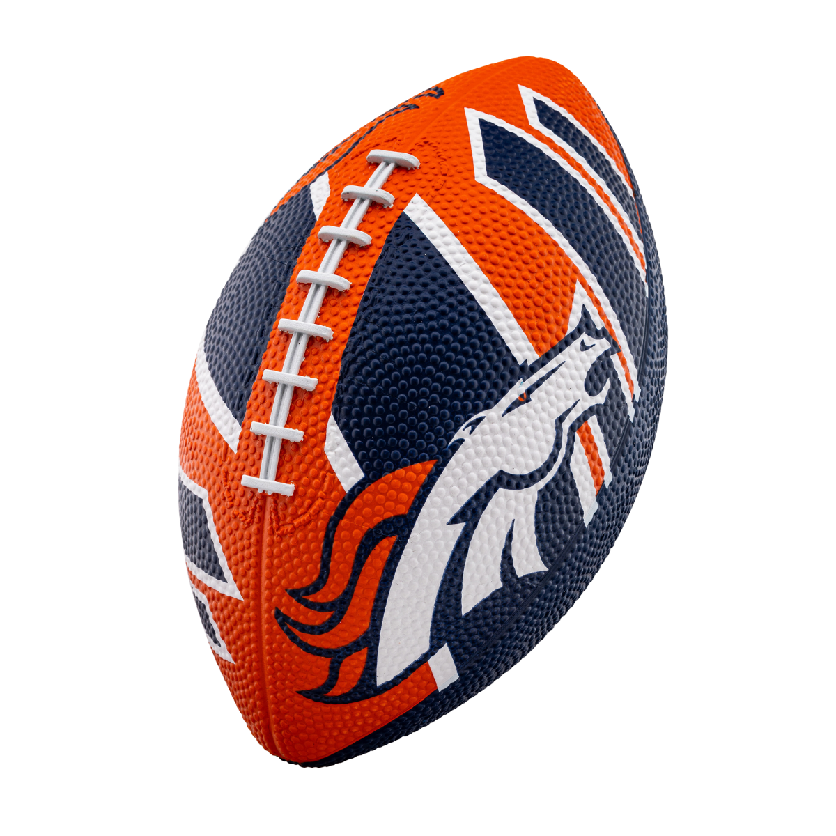 NFL Broncos Rubber Football
