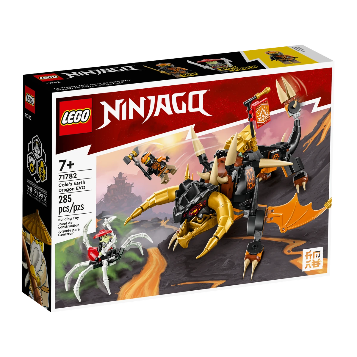 Lego Ninjago Cole’s Earth Dragon Evo