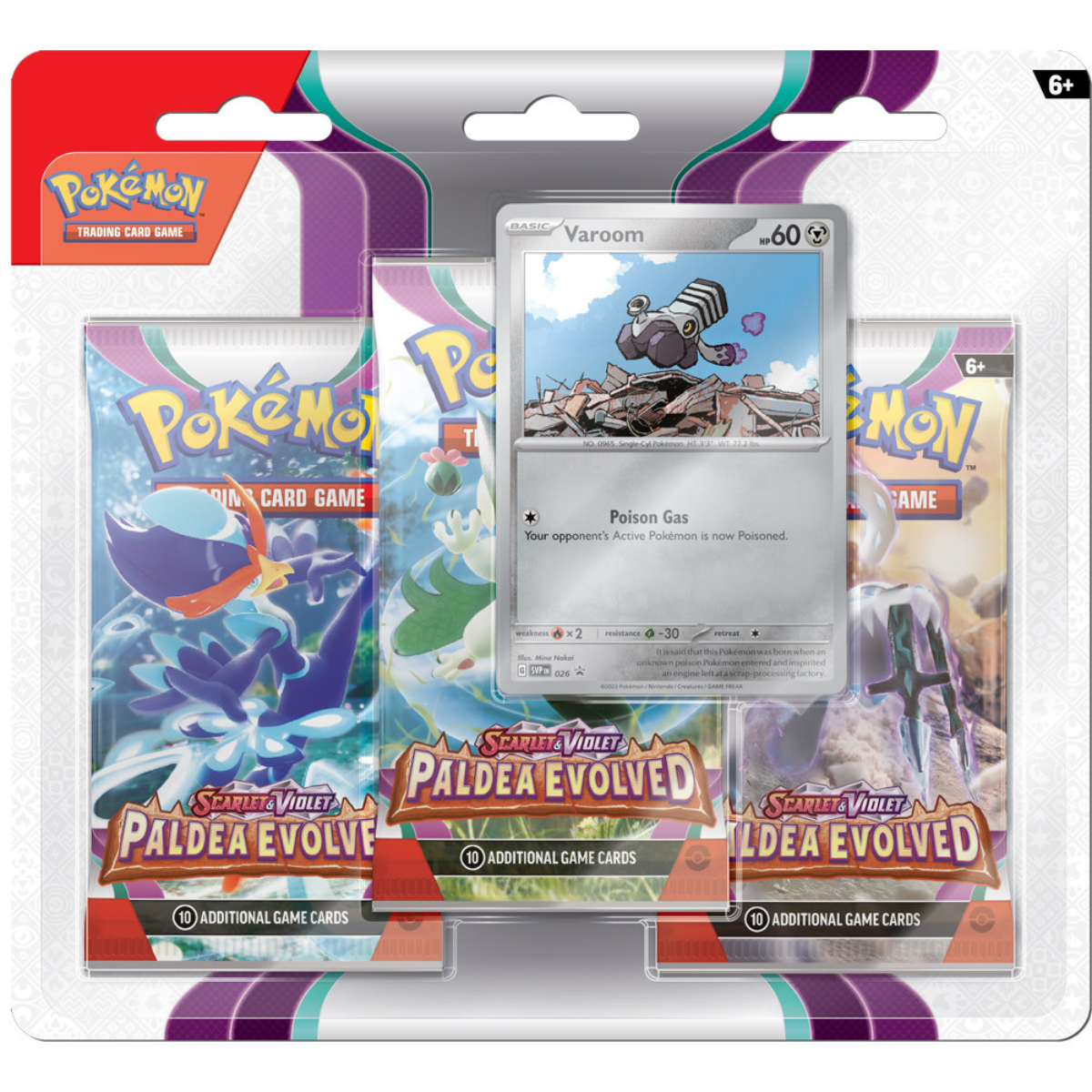 Paldea Evolved 3 Pack Blister