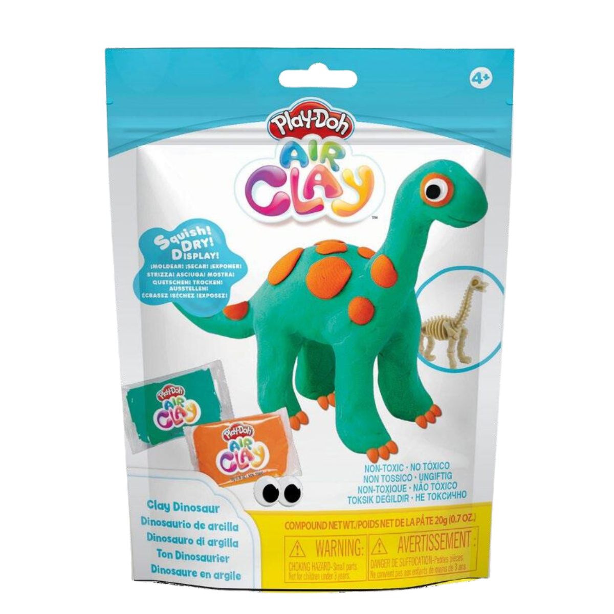 Canal Toys Airbrush Plush Dinosaur - Canal Toys