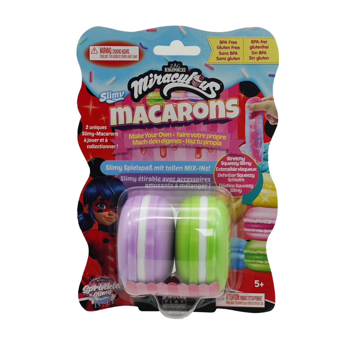 Sprinkles N&#39; Slimy Macarons