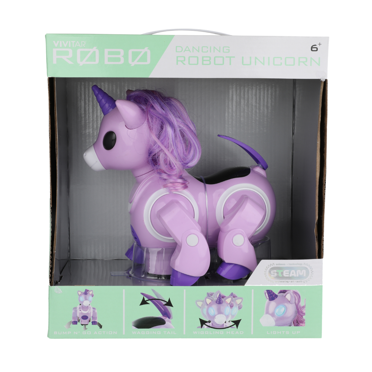 Robot top unicorn toy