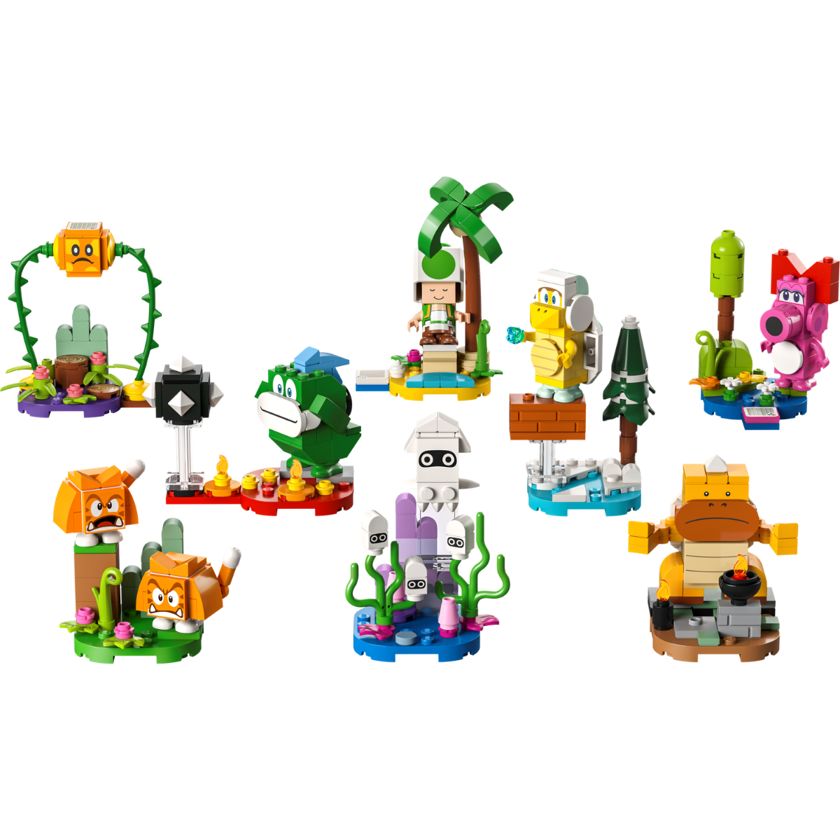 Lego Super Mario 8 to collect series 1 character