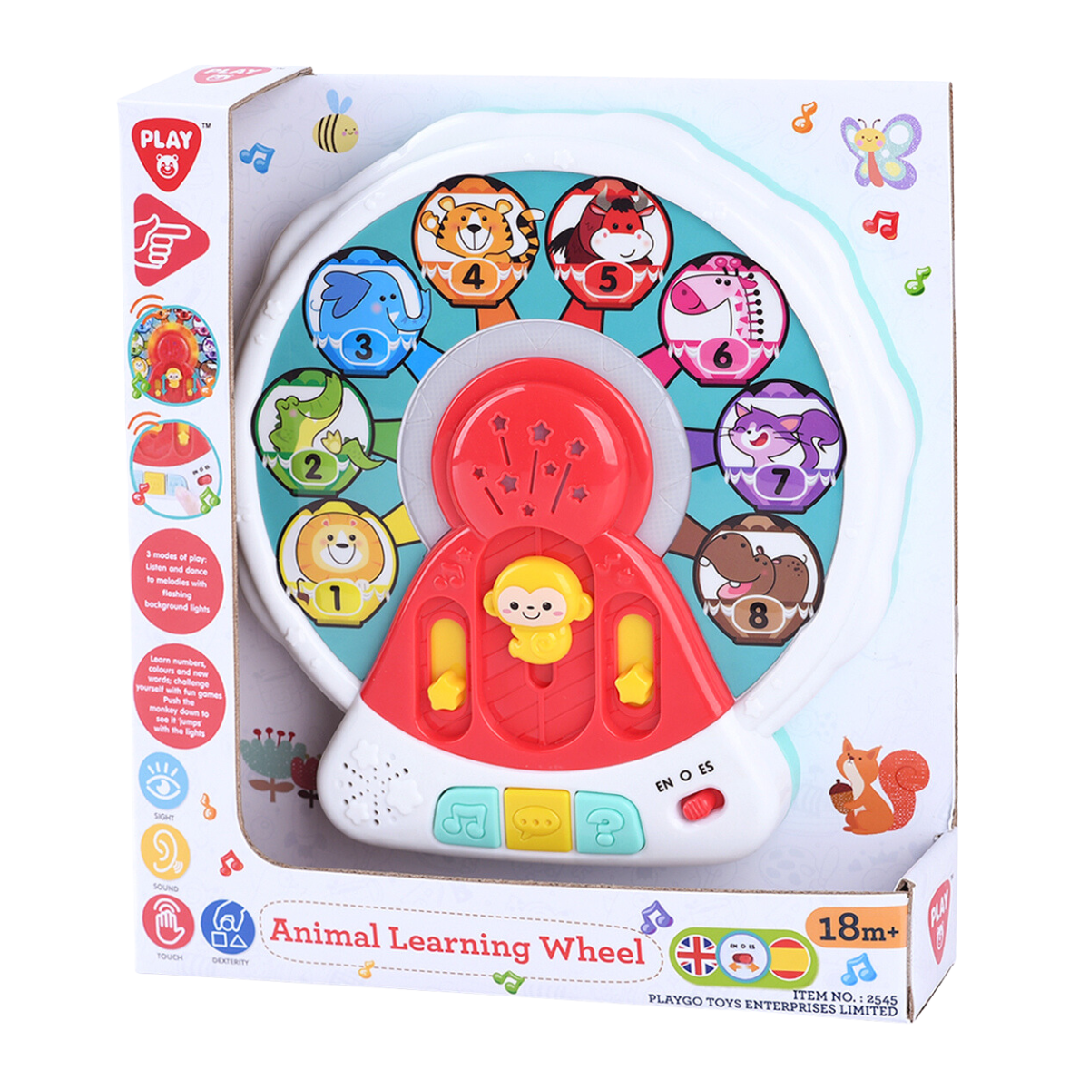 Wheel Learning Toy Animal Learning Wheel - Felix Online
