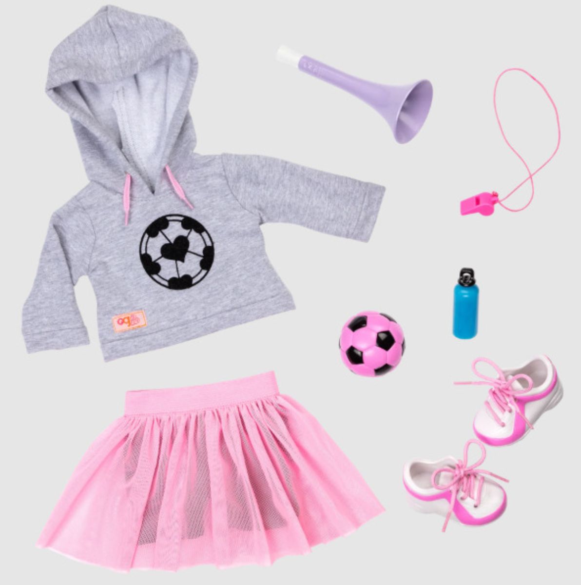 Deluxe Soccer Outfit W/Tulle Sk