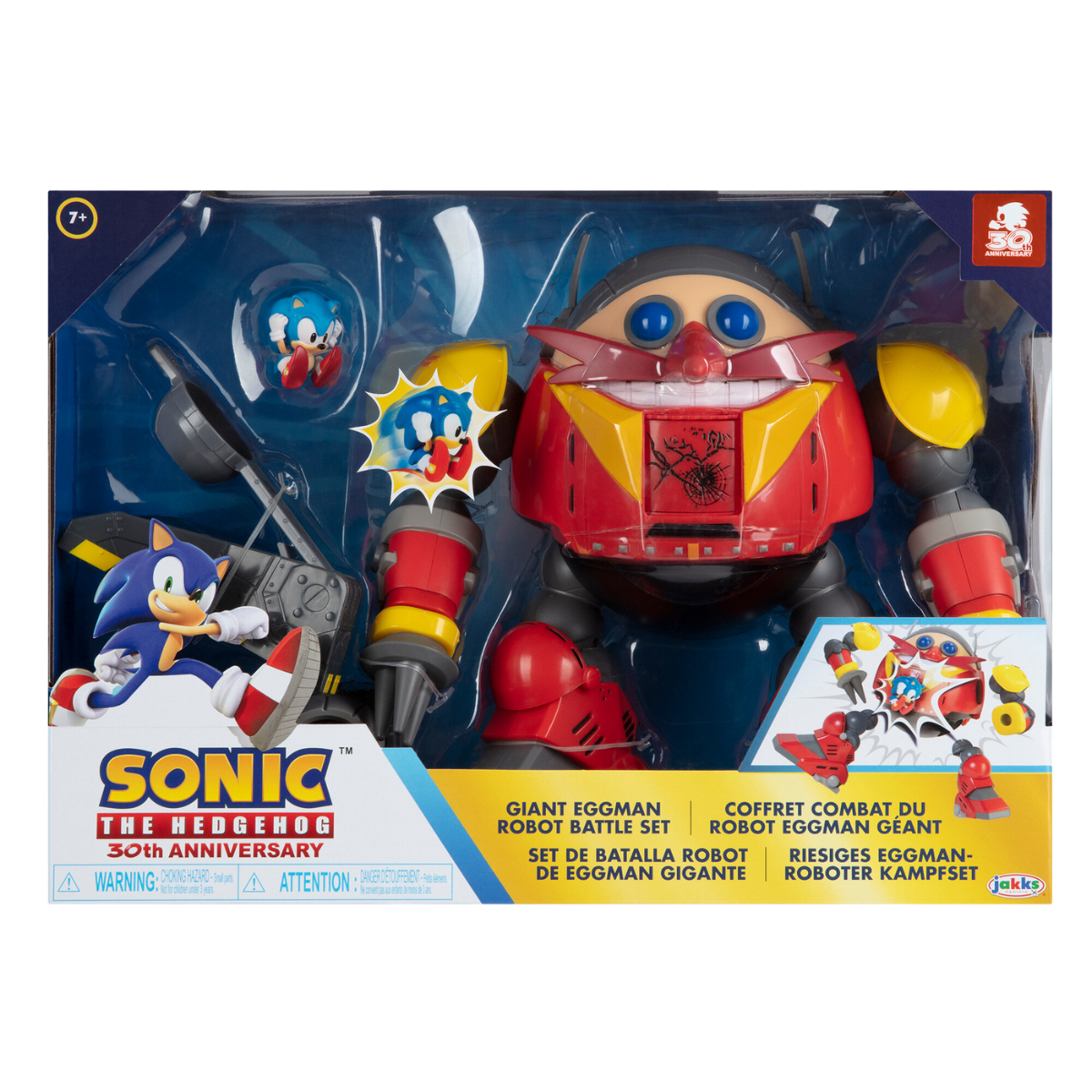 Giant EggMan Robot Battle Set