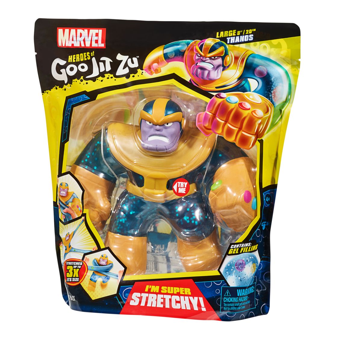 Goo Jit Zu Marvel - Lge Incredible Thanos 20 Cms Scale