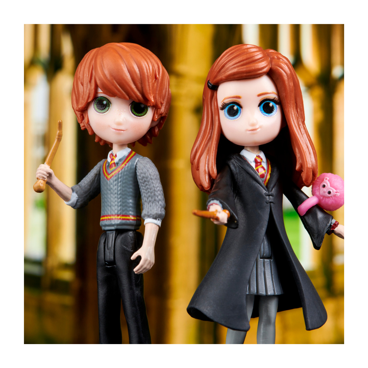 Ron Weasley y Ginny Weasly