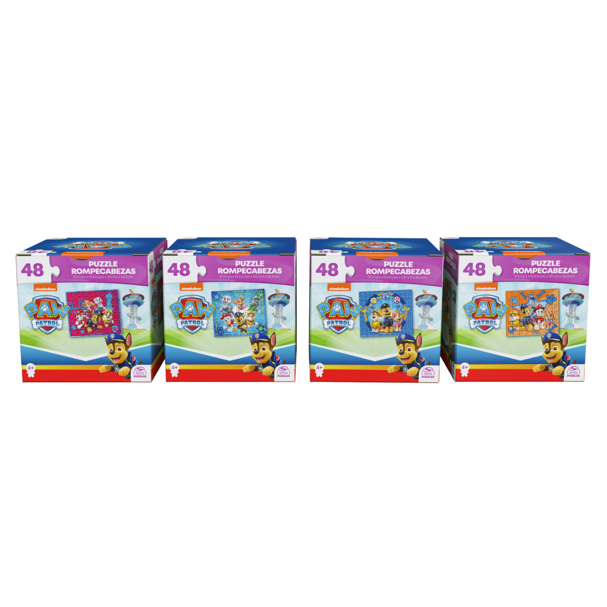 Paw Patrol  Rompecabezas Cubo 48pzs