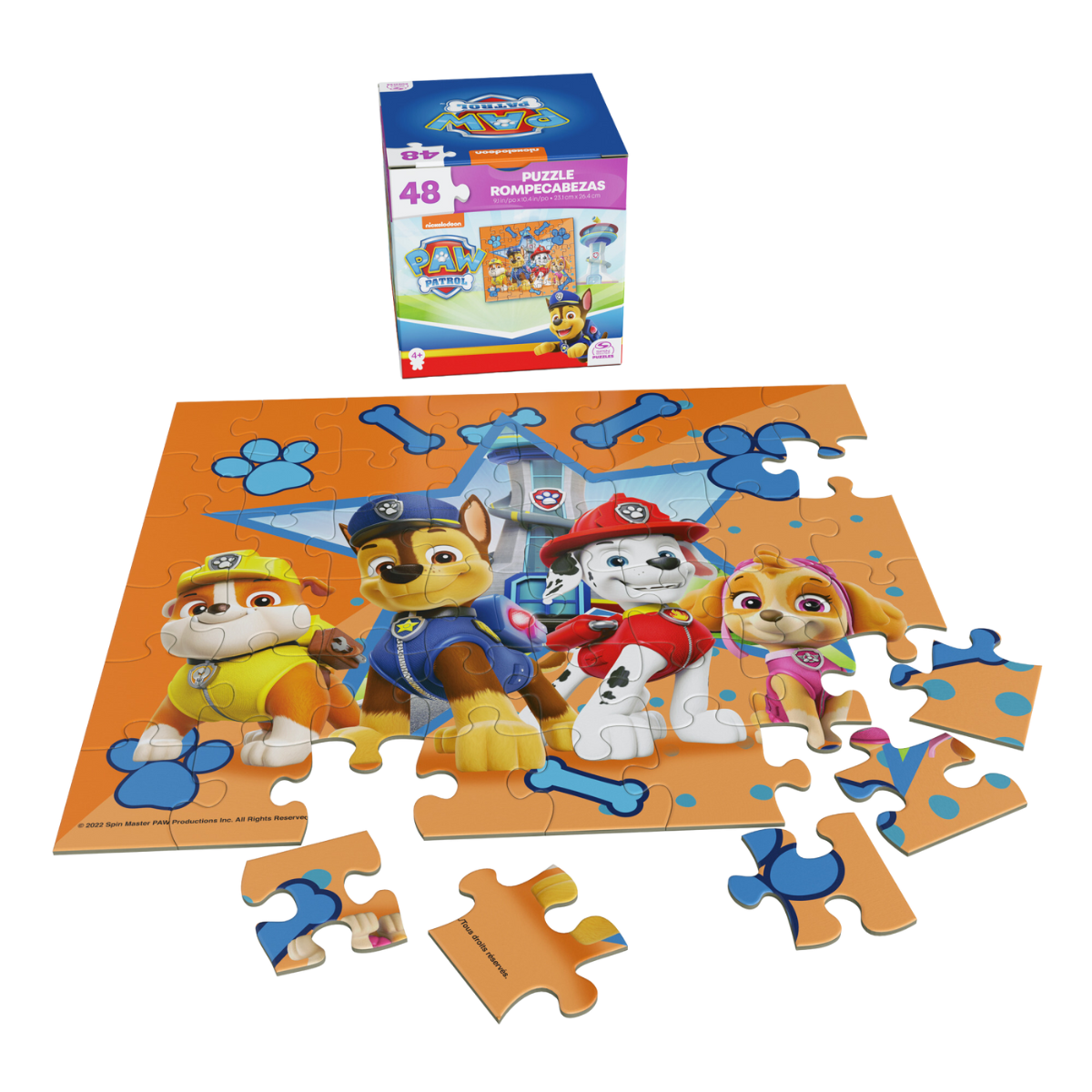 Paw Patrol  Rompecabezas Cubo 48pzs