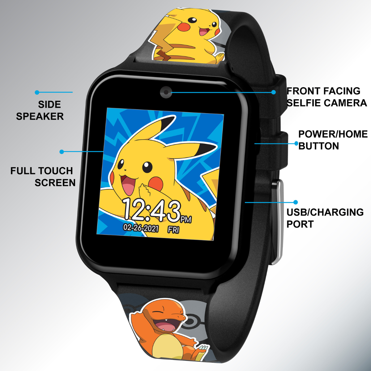 Pokemon Reloj Interactivo