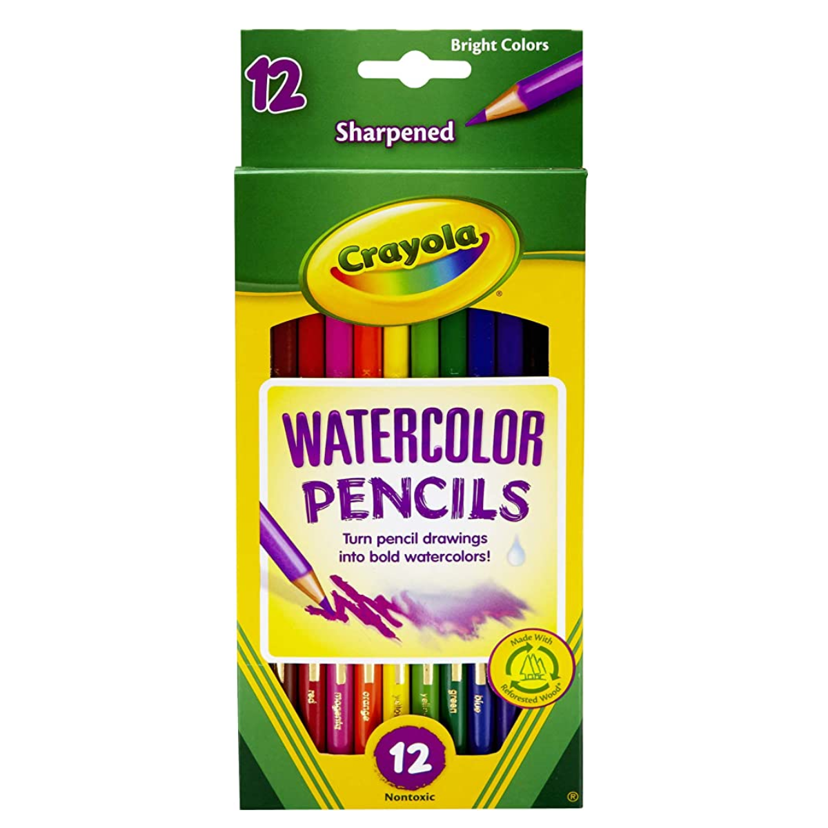 Crayola 12 Pencils Watercolor