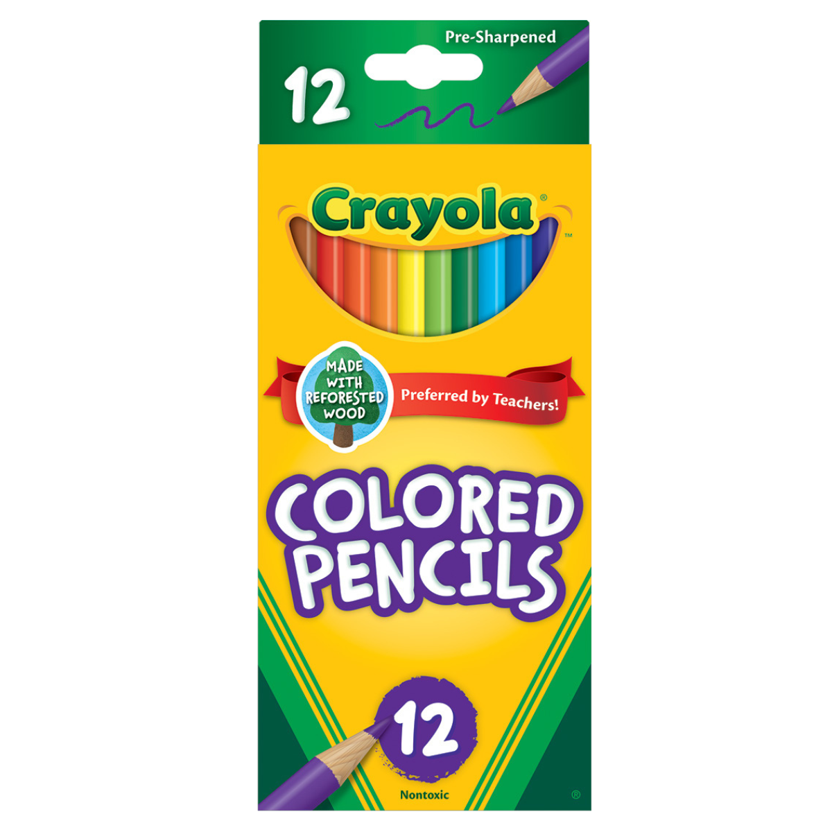 Crayola 12 Lápices de colores