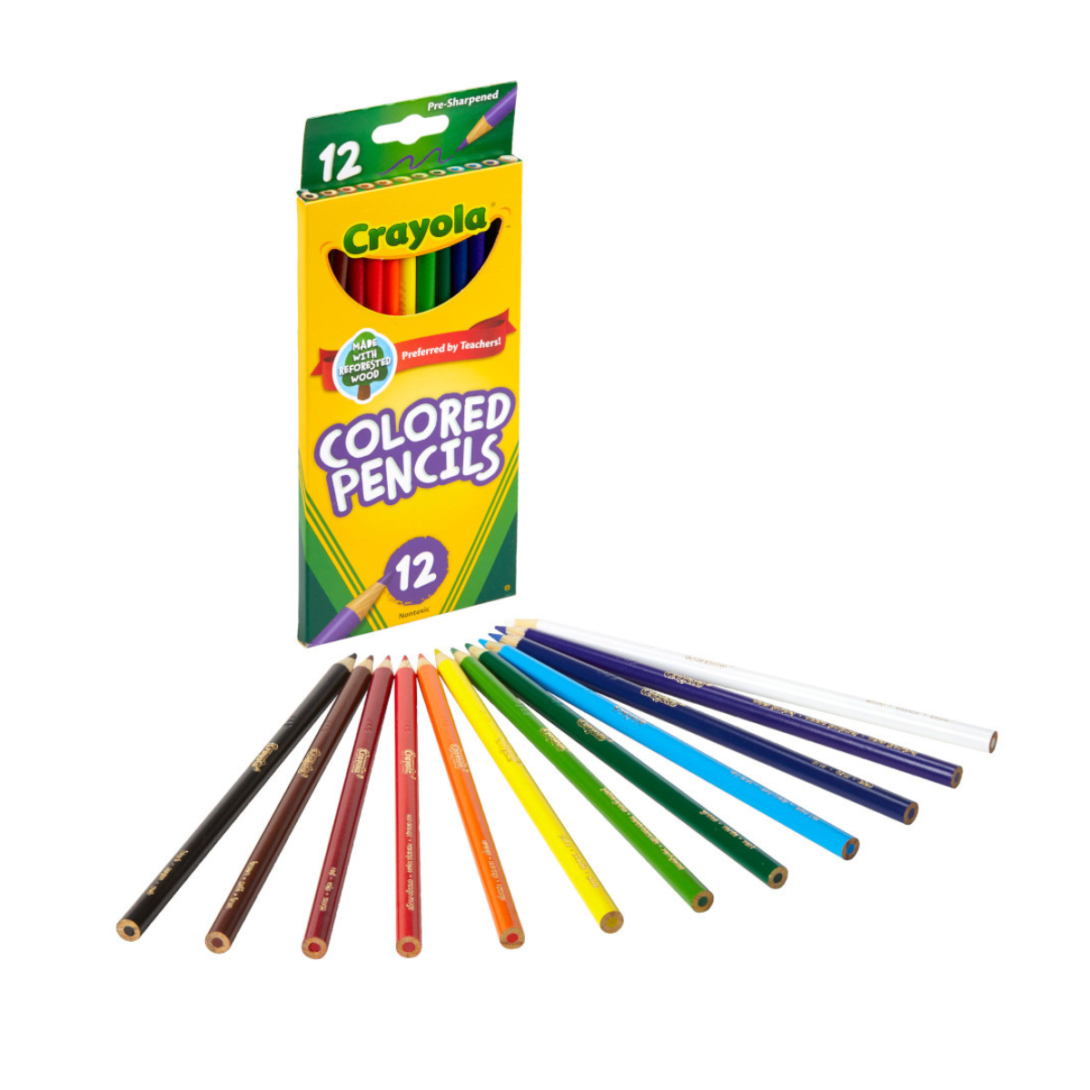Crayola 12 Lápices de colores
